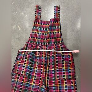 Colorful Plaid Kids One Piece
